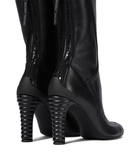 fendi matte leather shopping|fendi leather ankle boots.